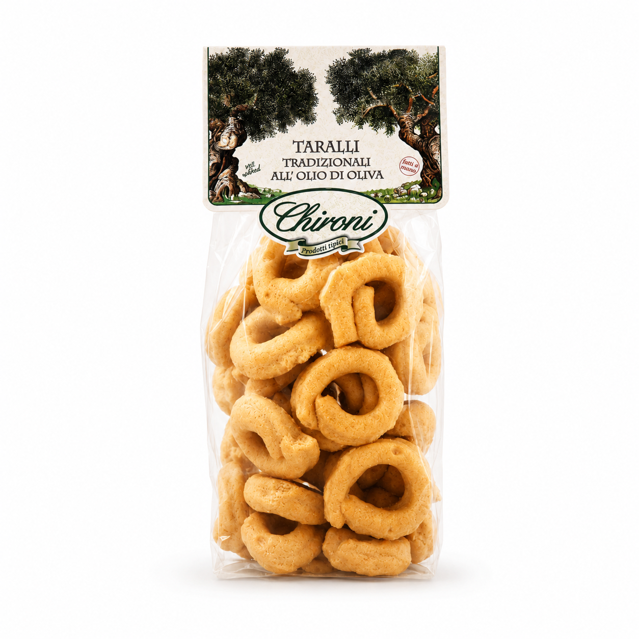 Taralli Tradizionali all´olio di oliva - traditionelle Taralli mit Olivenöl, 200 g