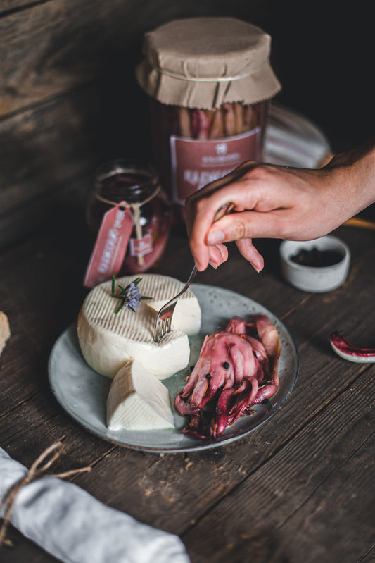 Food Pairing mit italienischen Spezialitäten: Artischocken in Öl, Composta di Cipolla e Timo und Sugo dell’Orto
