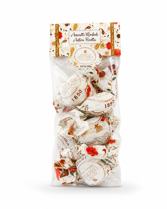 Amaretti Morbidi Antica Ricetta 1850 - Weiche Amaretti nach Originalrezept von 1850, 200 g