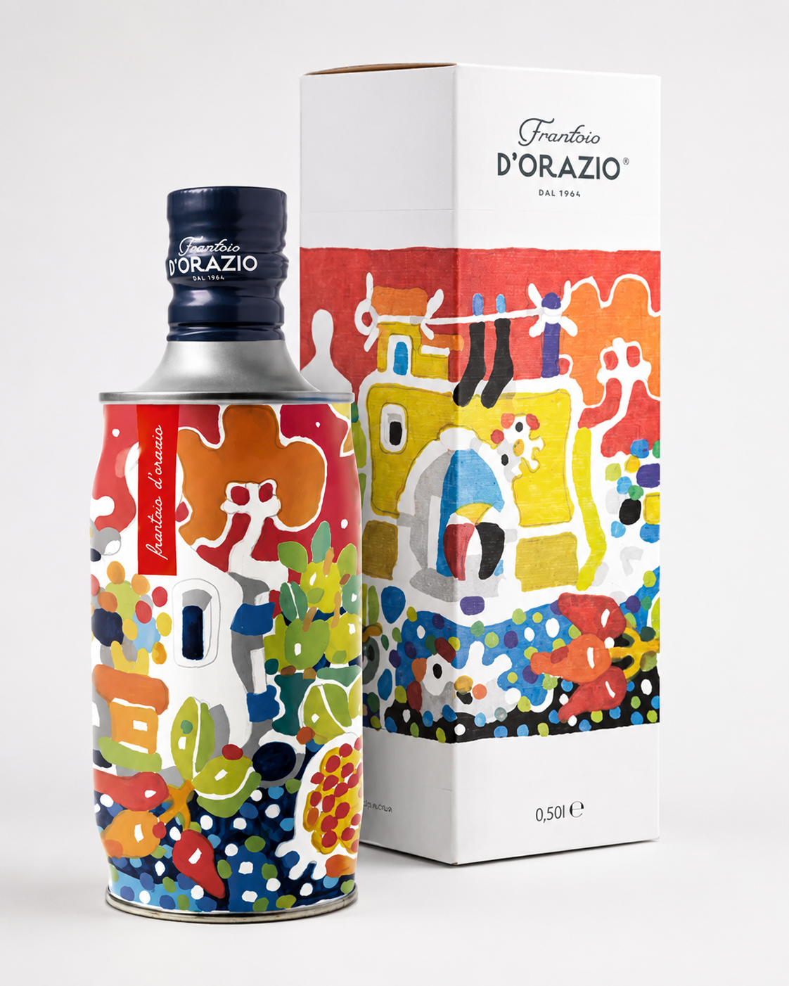 Natives Olivenöl extra Multicultivar AUTUNNO  in GESCHENKBOX, Kollektion LE 4 STAGIONI IN PUGLIA, 500 ml