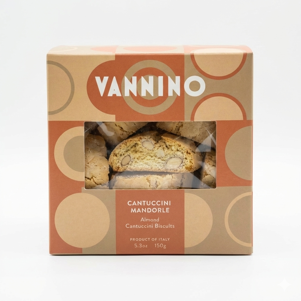 Cantuccini mit Mandeln aus Italien