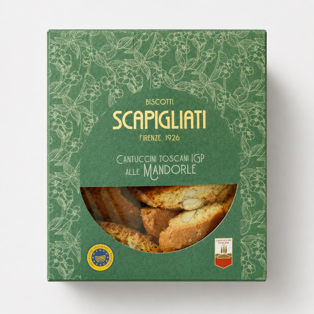 Cantuccini Toscani IGP mit Mandeln, 200 g