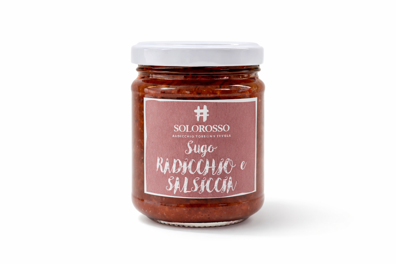 Sugo Radicchio e Salsiccia – Pasta-Sauce aus Italien