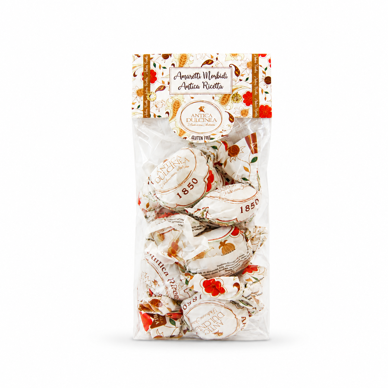 Amaretti Morbidi Antica Ricetta 1850 - Weiche Amaretti nach Originalrezept von 1850, 200 g