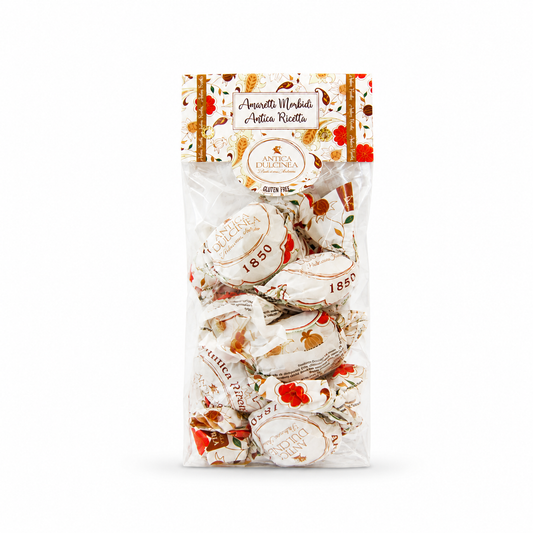 Amaretti Morbidi Antica Ricetta 1850 - Weiche Amaretti nach Originalrezept von 1850, 200 g