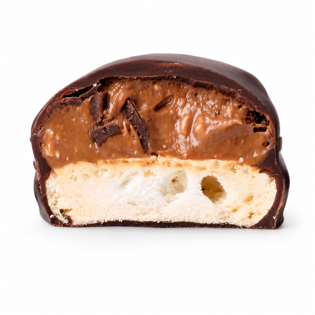 Le Chicche Nocciola - Praline aus extra dunkler Schokolade mit Haselnusscremefüllung, 200 g