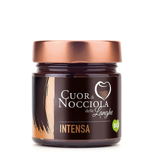 BIO Haselnusscreme mit 55 % Piemonte-Haselnüssen – INTENSA, 250 g