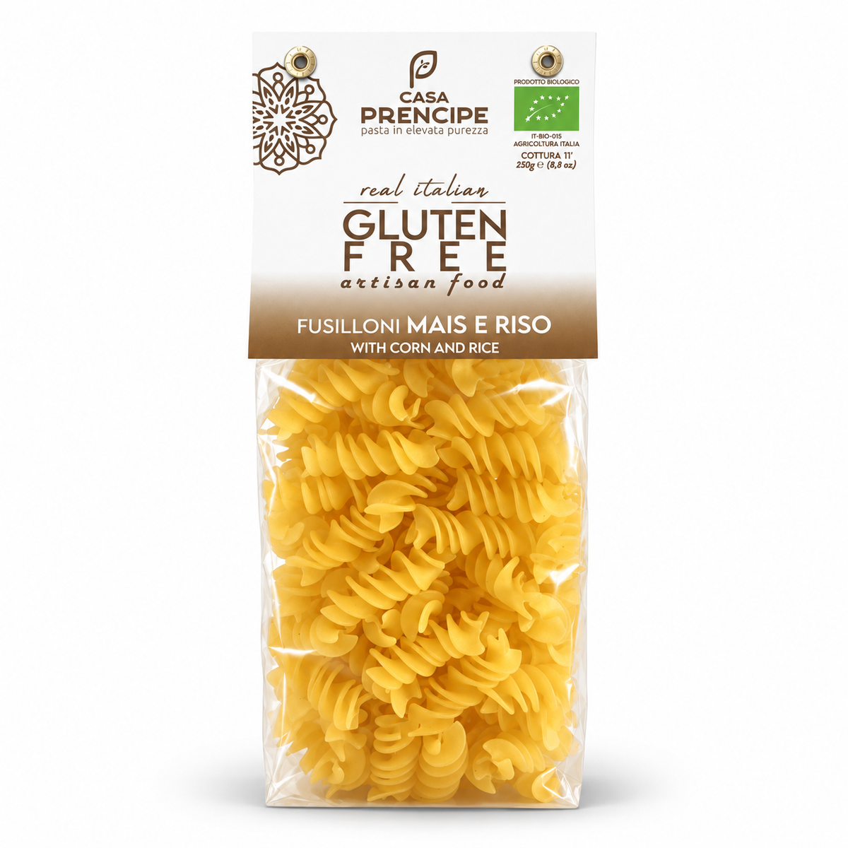 Fusilloni, glutenfreie BIO Pasta, 250 g