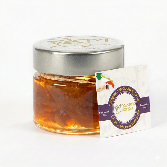 Italienisches Zwiebel-Thymian Chutney – Aufstrich im Glas