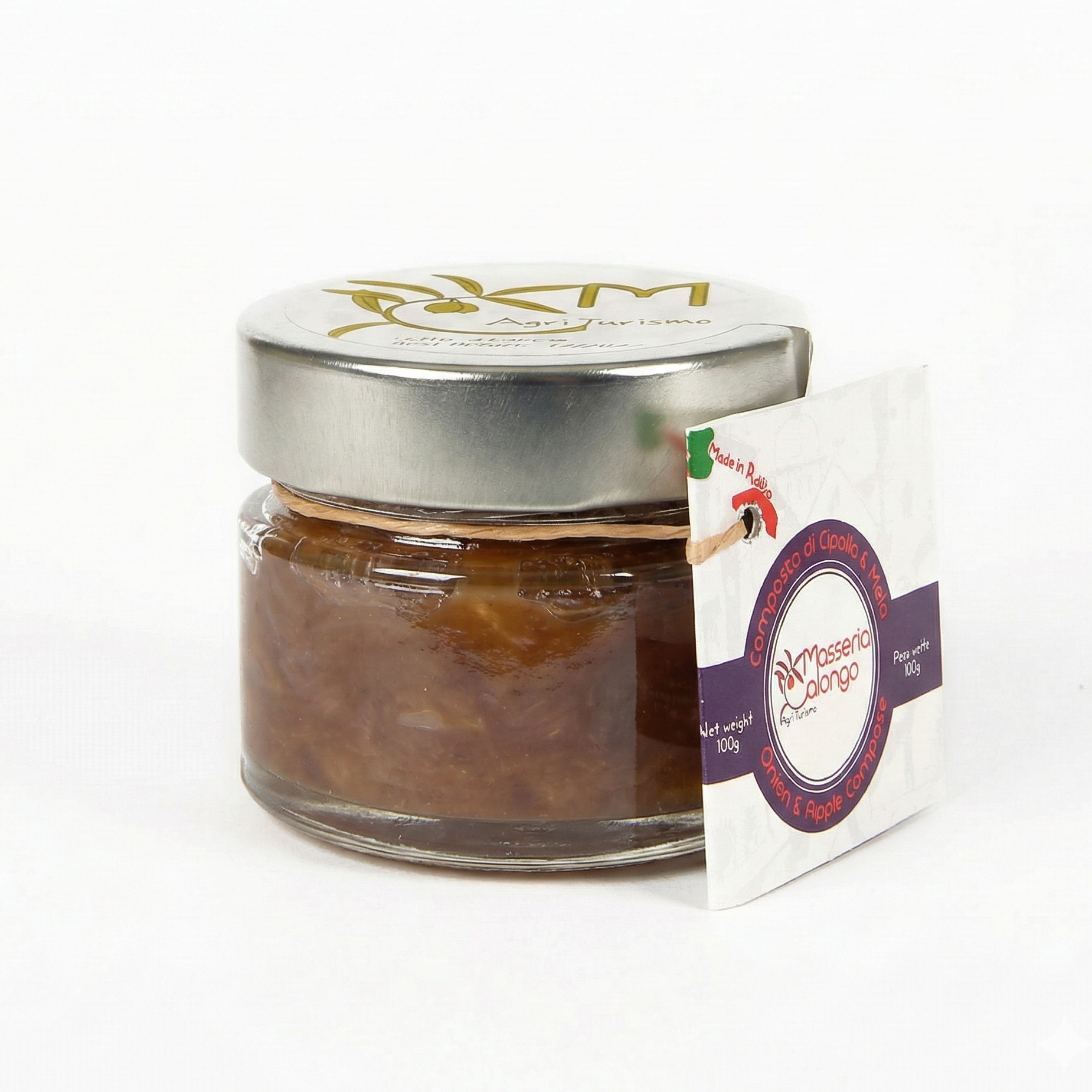 Zwiebelaufstrich aus Italien – süß-saurer Aufstrich von Masseria Calongo