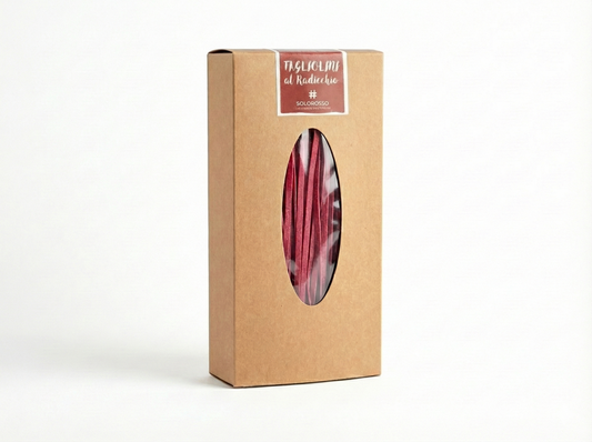 Italienische Tagliolini mit Radicchio