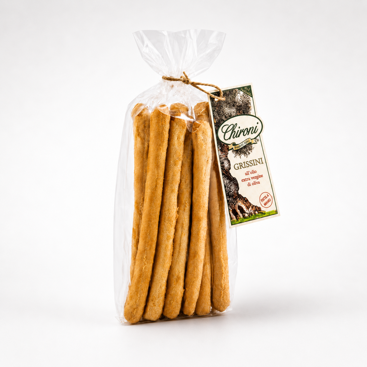 Grissini Classici con olio extra vergine di  oliva - Klassische Grissini mit nativem Olivenöl extra, 250 g
