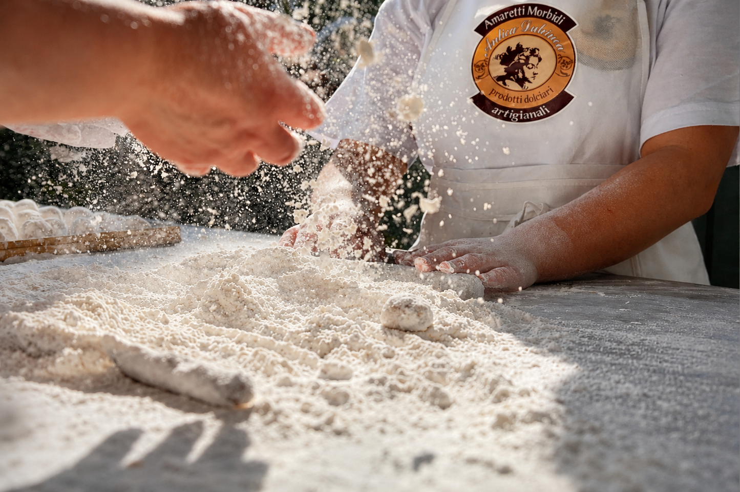 Amarcioc Assortiti - Weiche Amaretti mit Boden aus extra dunkler Schokolade – Sortierte Mischung, 200 g