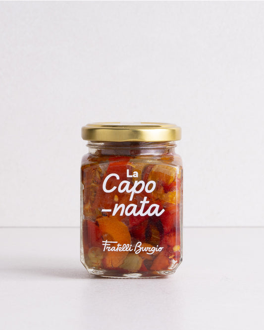 Caponata – sizilianische Gemüsespezialität von Fratelli Burgio