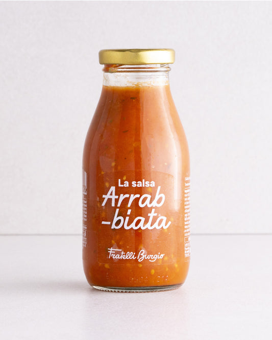Salsa Arrabbiata – scharfe Tomatensauce aus Italien von Fratelli Burgio