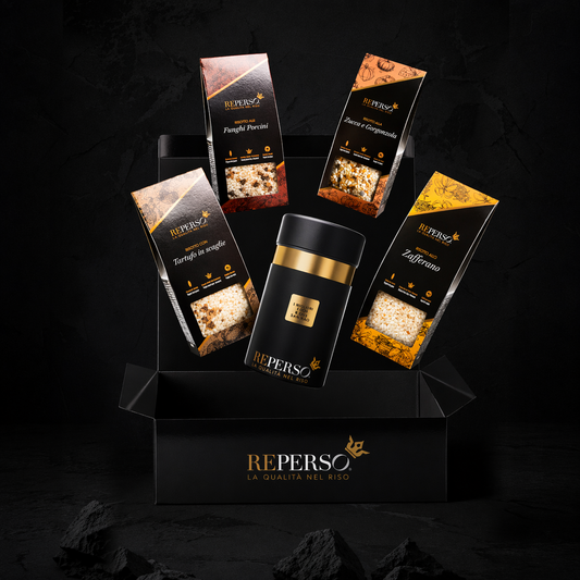 Reperso – elegante Geschenkbox , 500 g + 4 x 250 g