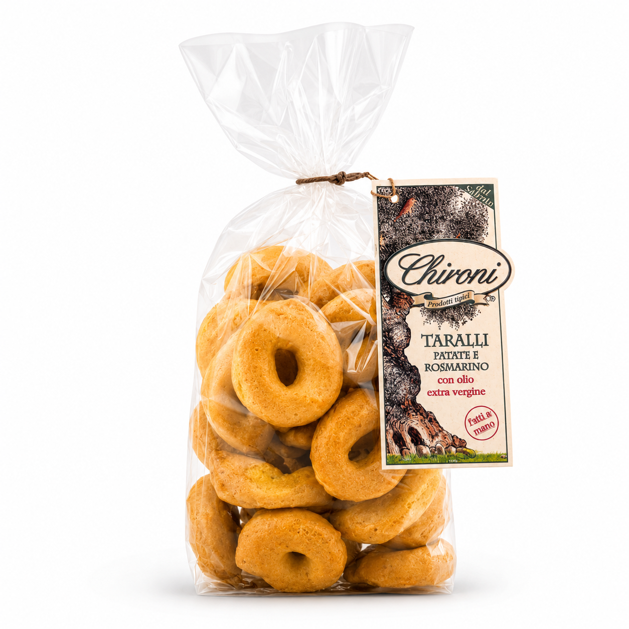Taralli Patate e Rosmarino - Taralli mit Kartoffeln und Rosmarin, 250 g