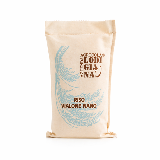 Vialone Nano Risotto Reis aus dem Piemont, im Stoffbeutel, 500 g