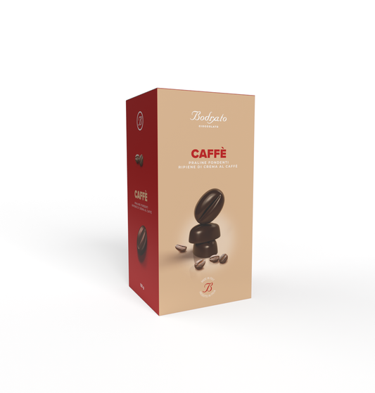 Dunkle Pralinen mit cremiger Kaffeefüllung, 120 g